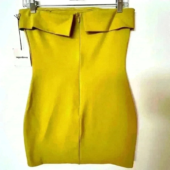 NWT! Superdown Annabelle Strapless Mini Dress - Picture 7 of 12